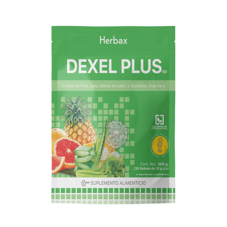 Dexel Plus 5D sachets - Herbax México