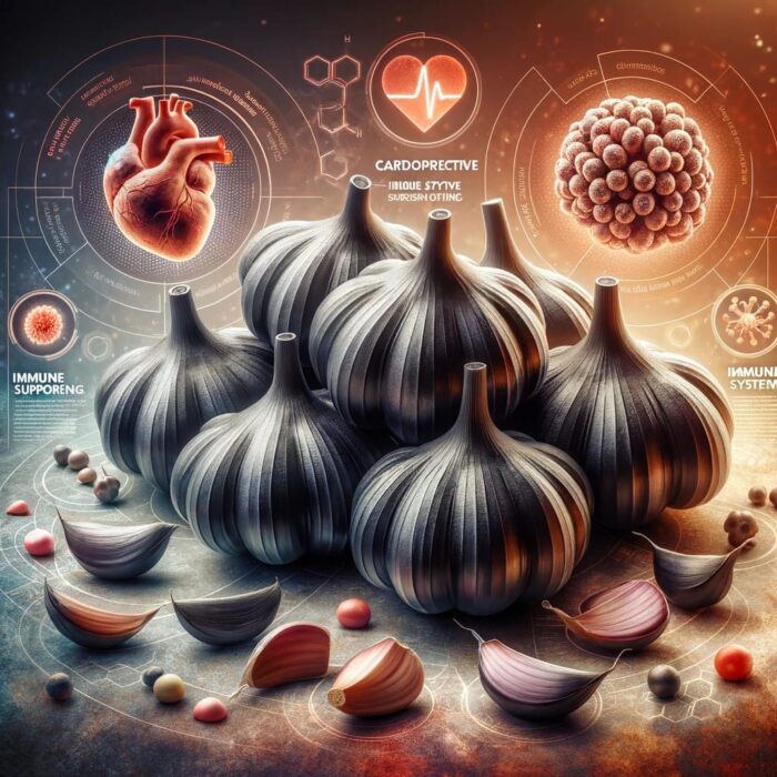 Función Cardioprotectora y Soporte al Sistema Inmunológico del Ajo Negro y la Quercetina Ajo Negro Función Cardioprotectora y Soporte al Sistema Inmunológico del Ajo Negro y la Quercetina, ajo negro herbax